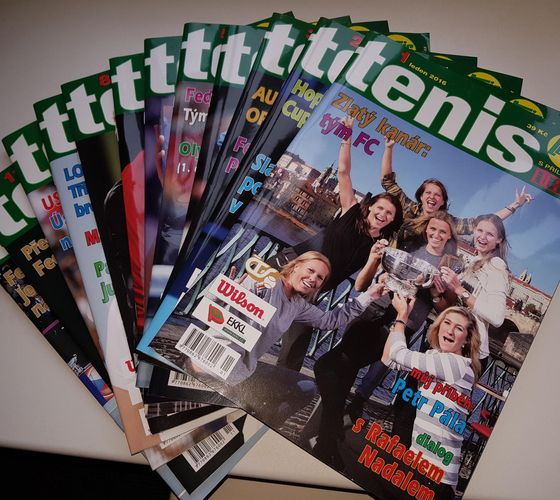 "Pojď s námi do tenisové rodiny" v časopisu TENIS