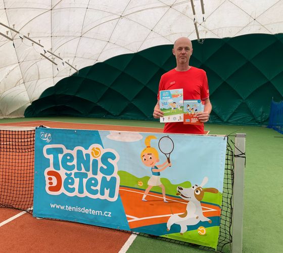 Petr Pála podporuje projekt Tenis dětem